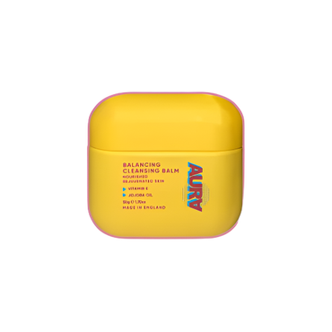 AURA Balancing Cleansing Balm 50ml – Gentle Makeup Remover for All Skin Types